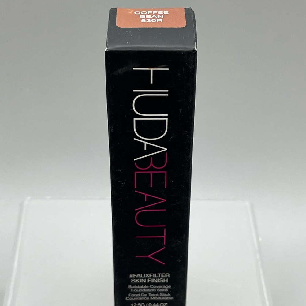 Huda Beauty Fauxfilter Skin Finish Foundation Stick Coffee Bean 530R NEW in Box